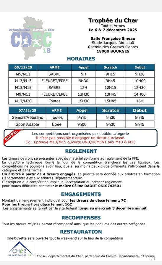 Bourges 6 7 dec 2025