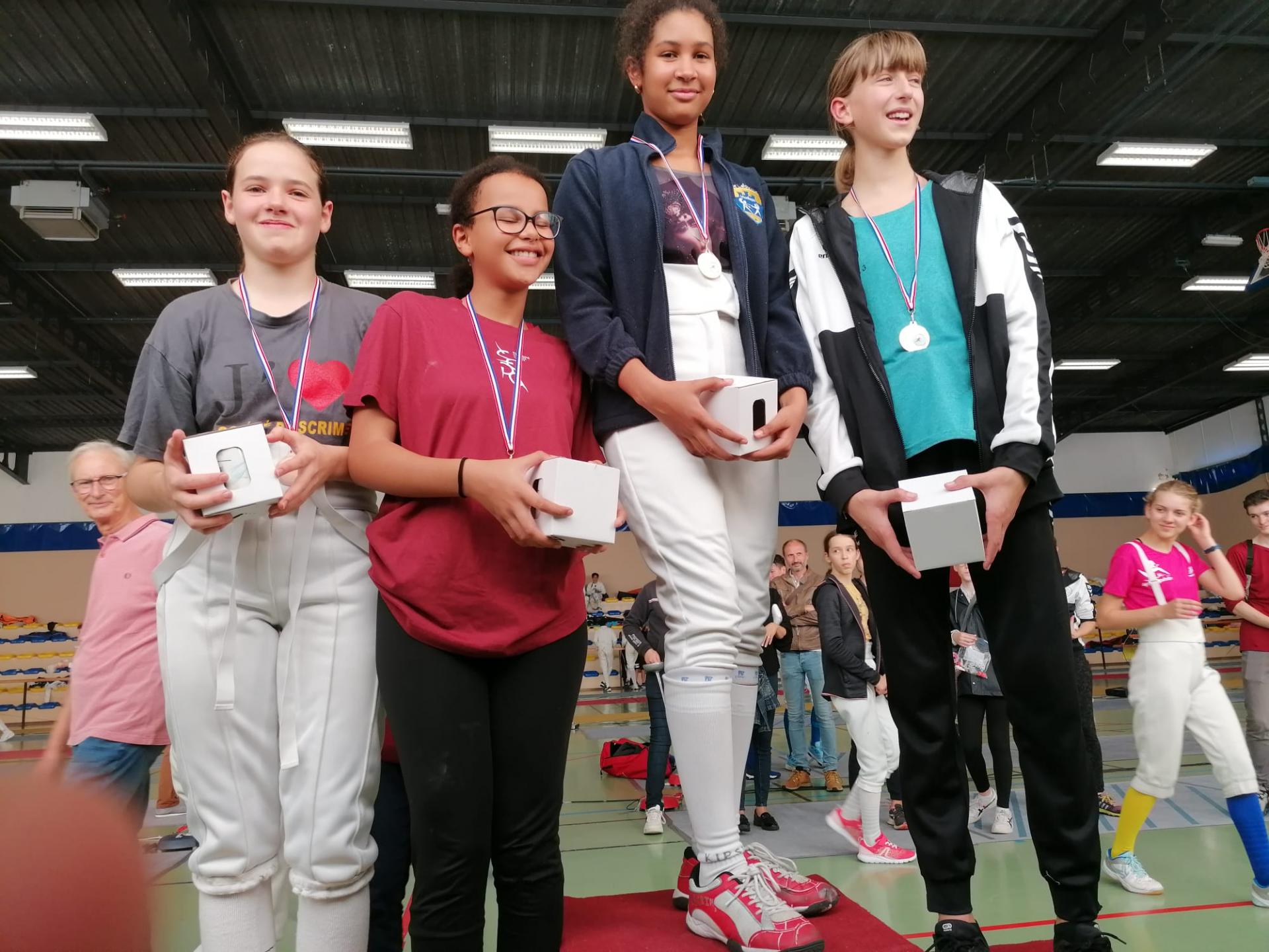 Ines championne aura m15 epee