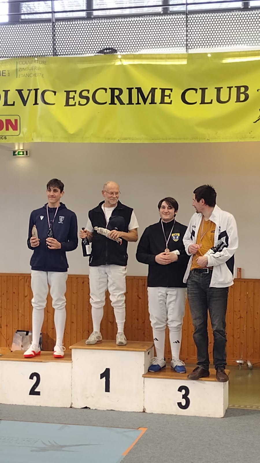 Photo podium senior