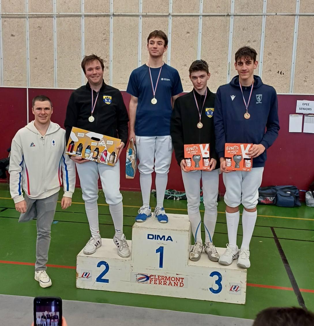 Podium seniors 1