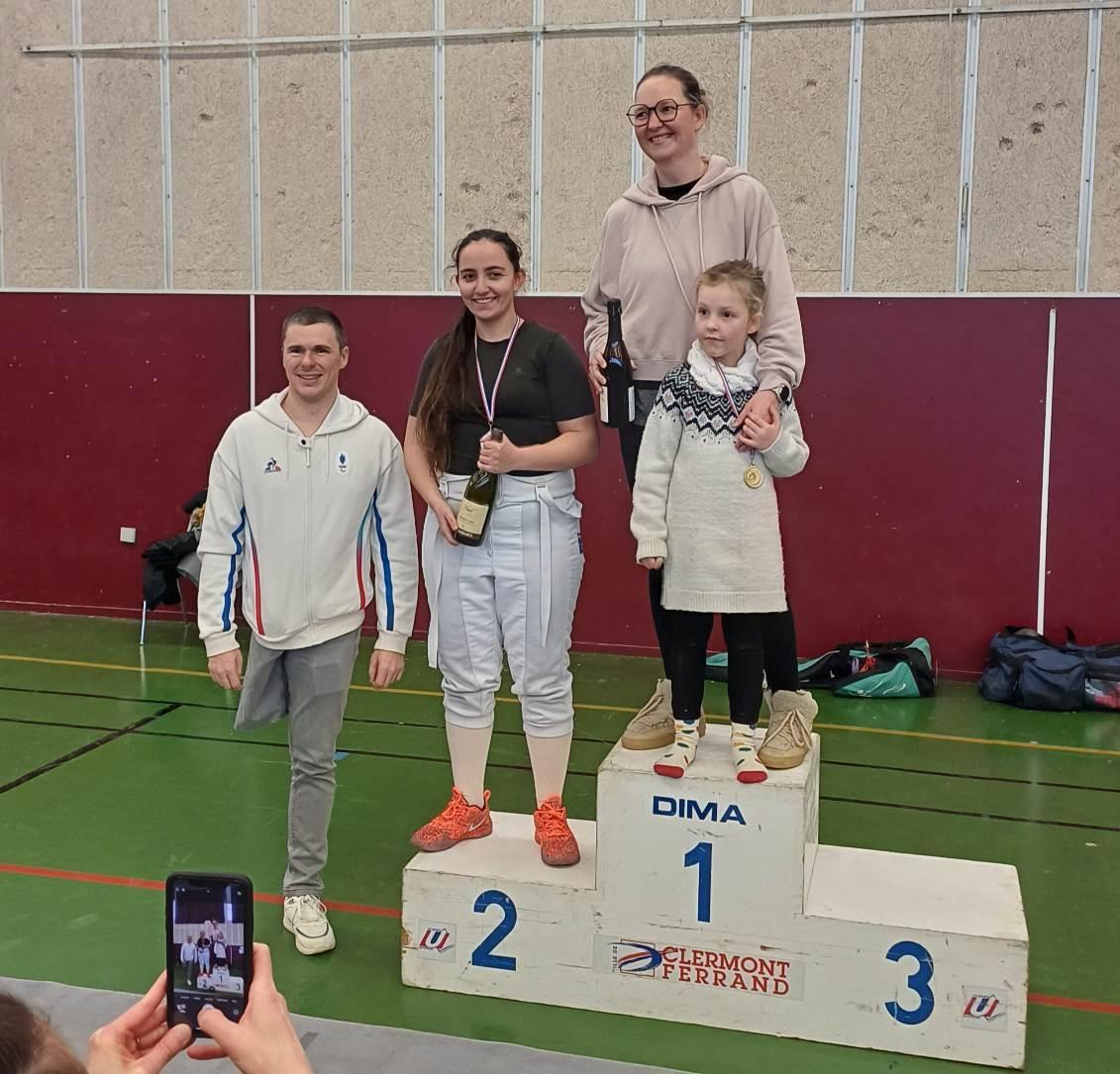 Podium seniors f