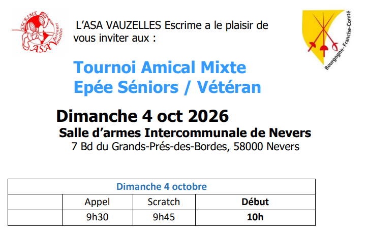 Varennes epee